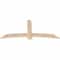 Ekena Millwork Bellingham Smooth Timber Gable Bracket, Douglas Fir, 72"W x 33"H x 1 1/2"D x 5 1/2"F, 11/12 Pitch GBW072X33X0206BEL00SDF - alternate 2